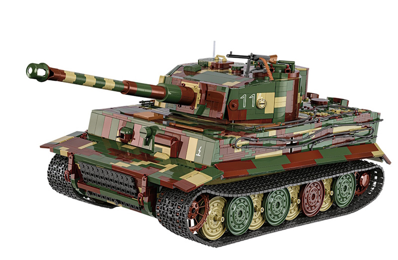 COBI 2807 Panzer VI Tiger Ausf. E 1:12 Set vorne