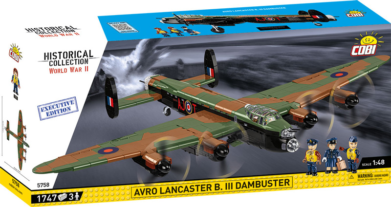 COBI 5758 Avro Lancaster Dambuster Executive Edition Box Front