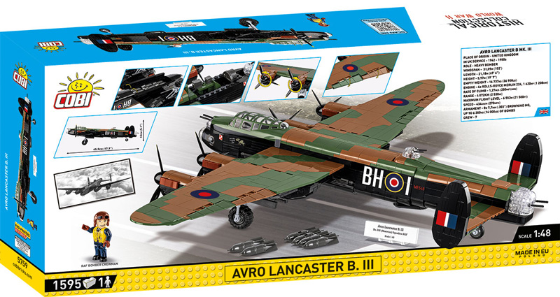 COBI 5759 Avro Lancaster Box Back