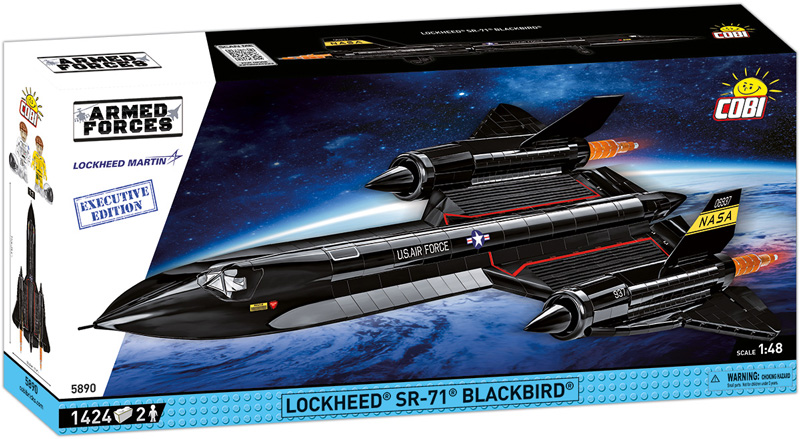 COBI 5890 SR-71 Lockheed Blackbird Box Front