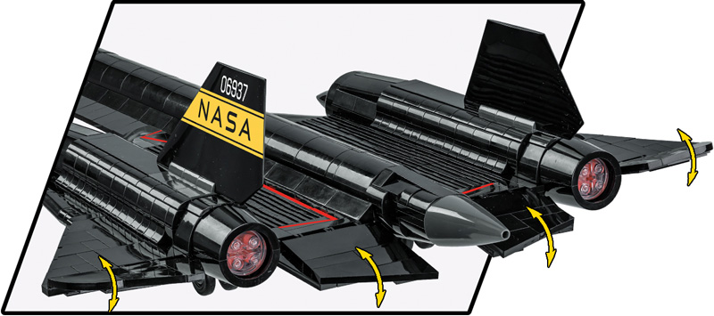 COBI 5890 SR-71 Lockheed Blackbird detail