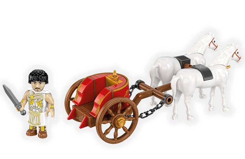 COBi Imperium Romanum 20069 Roman Chariot Set Rückseite