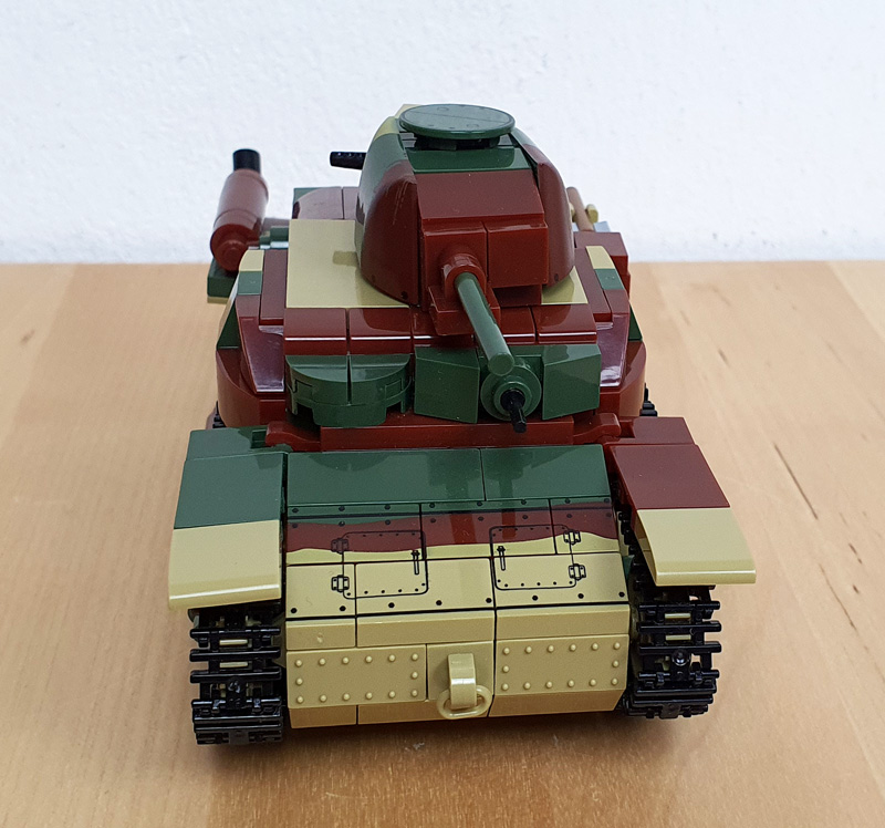 COBI 3115 Type 95 Ha Go gebaut Panzer Vorderseite