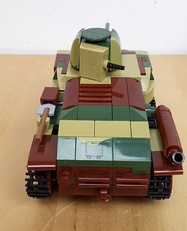 COBI 3115 Type 95 Ha Go gebaut Panzer Rückseite