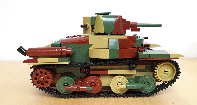 COBI 3115 Type 95 Ha Go gebaut Seite