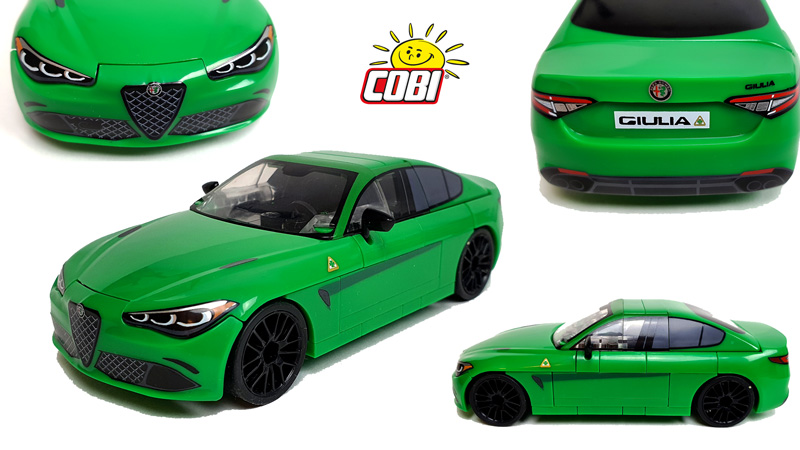 COBI 24605 Alfa Romeo Giulia Quadrifoglio Titel