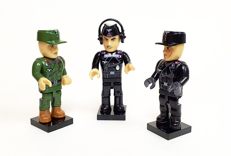 COBI Minifiguren Set German Tank Crew 2053 gebaut