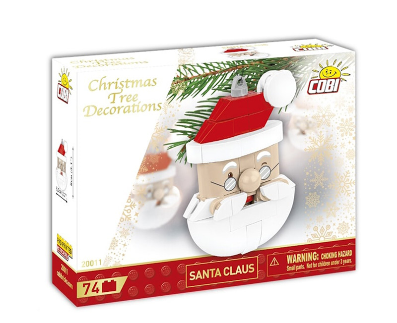 COBI Weihnachten Baumschmuck Santa Claus 20011 Box