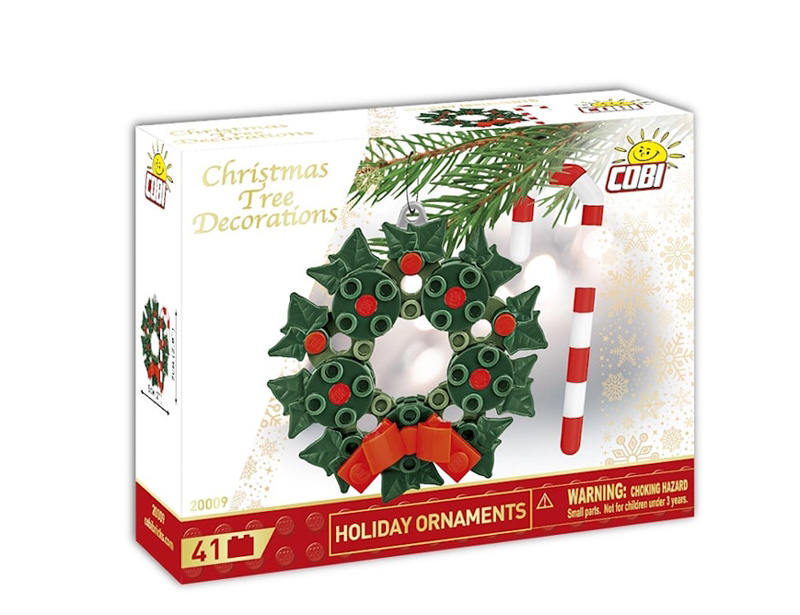 Weihnachten Baumschmuck Holiday Ornaments 20009 COBI Box