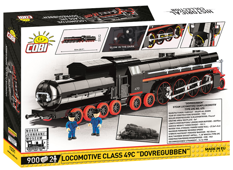 COBI 1331 Locomotive Class 49c Dovregubben Box