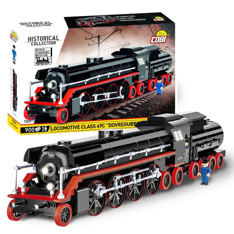 COBI 1331 Locomotive Class 49c Dovregubben Box und Set