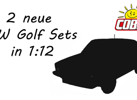 Zwei neue COBI-Volkswagen Golf Sets in 1:12 bekannt (#77)