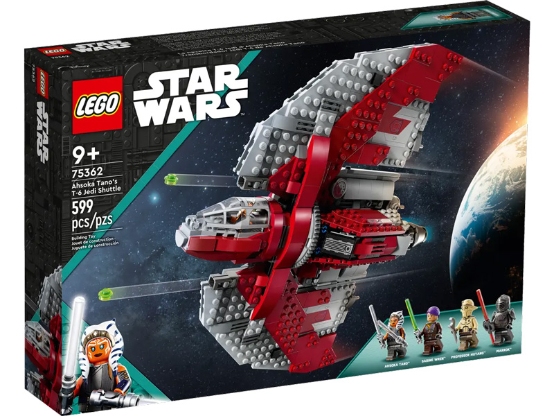 LEGO Star Wars Ahsoka Tano T-6 Shuttle 75362 Box