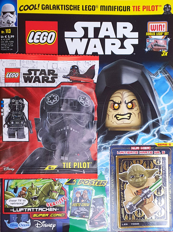 LEGO Star Wars Magazin 113 Heft komplett