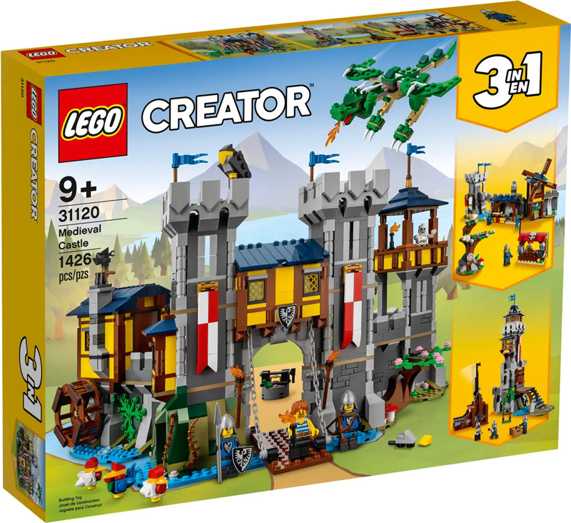 LEGO 31120 Mittelalterliche Burg Box Front