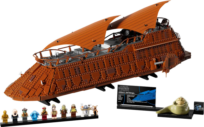 LEGO Jabbas Segelbarke UCS 75397 Set komplett