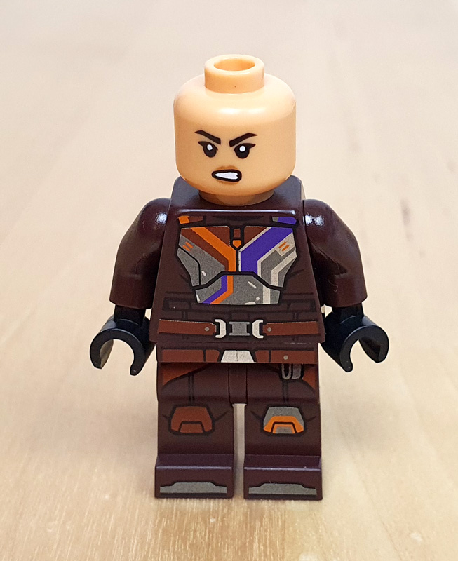 LEGO Star Wars Sonderheft Mandalorianer Spezial sabine Wren Minifigur Gesicht