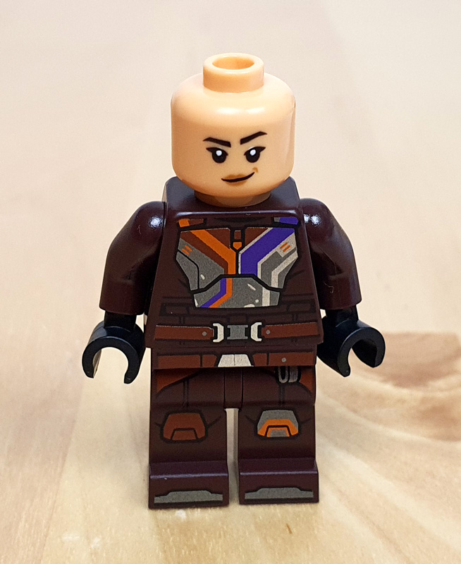 LEGO Star Wars Sonderheft Mandalorianer Spezial sabine Wren Minifigur Gesicht