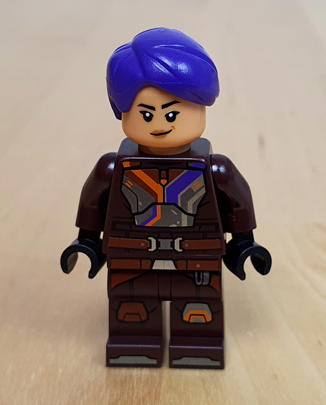 LEGO Star Wars Sonderheft Mandalorianer Spezial sabine Wren Minifigur Haare