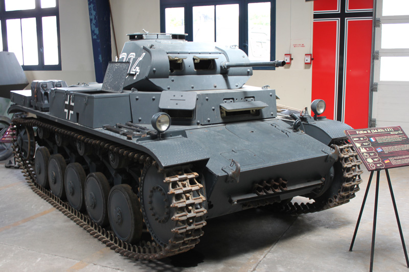 COBI 2596 Panzer II Ausf B Sd. Kfz 121 Original in Saumur