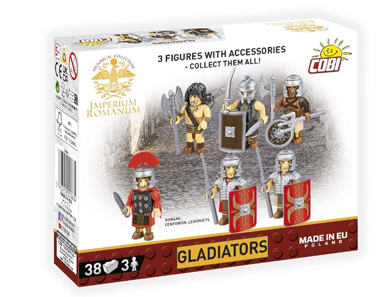 COBI Imperium Romanum Gladiators 20066 Minifiguren Box