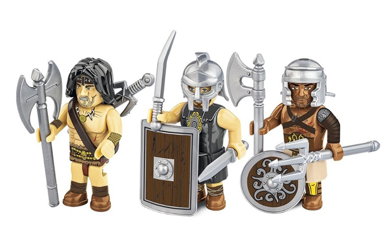 COBI Imperium Romanum Gladiators 20066 Minifiguren