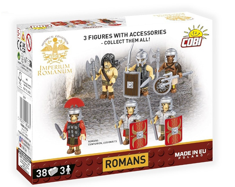 COBi Imperium Romanum Romans Römer 20067 Minifiguren Box