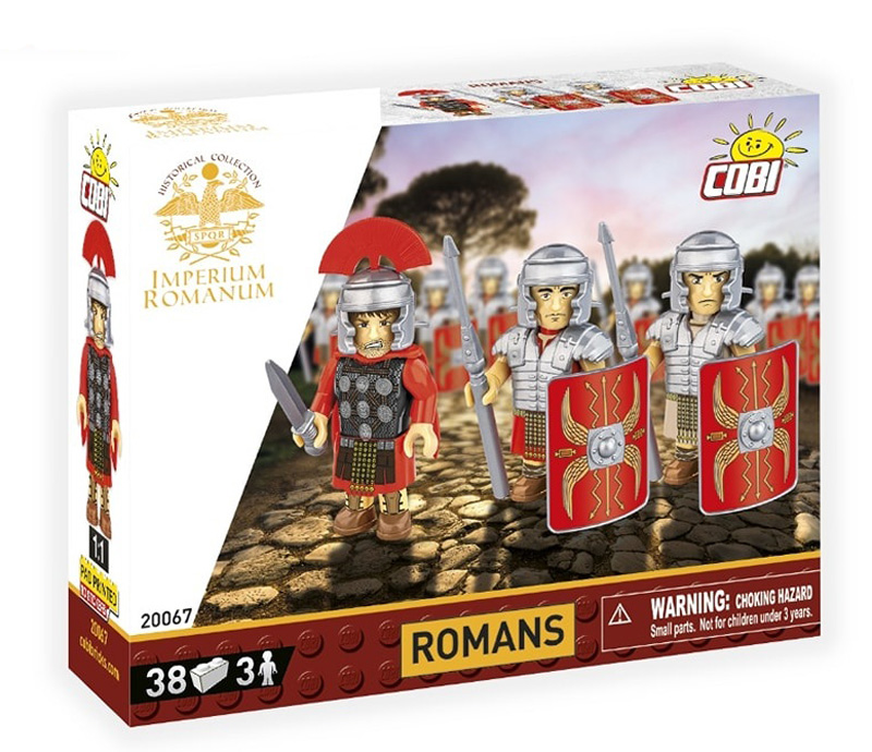 COBi Imperium Romanum Romans Römer 20067 Minifiguren Box