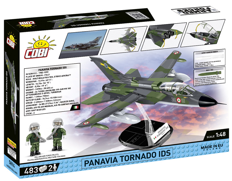 COBI 5894 Panavia Tornado IDS Box Back