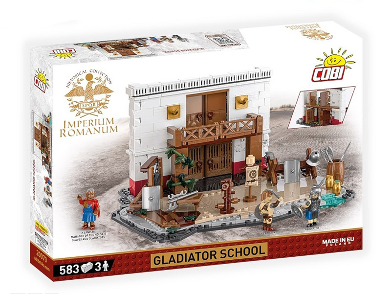 COBI 20070 Gladiator School Box Back