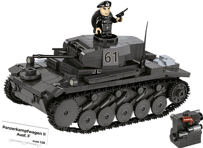 COBI 2597 Panzerkampfwagen II Ausf. F Set