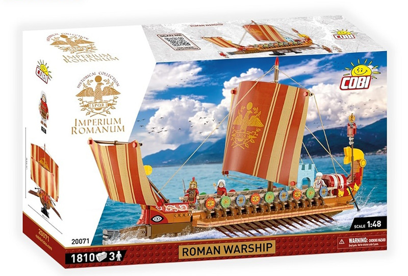 COBI Imperium Romanum Roman Warship Box Front 20071