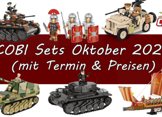 Neue Sets von COBI im Oktober 2024