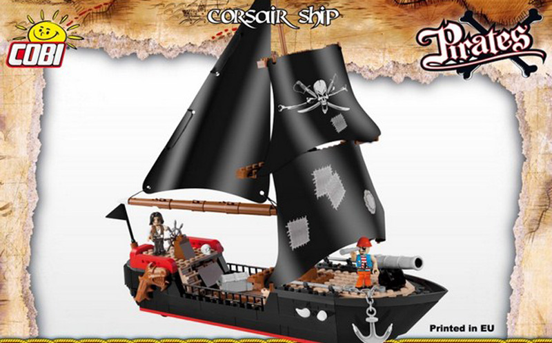 COBI Classics Piraten Corsair Ship 6020