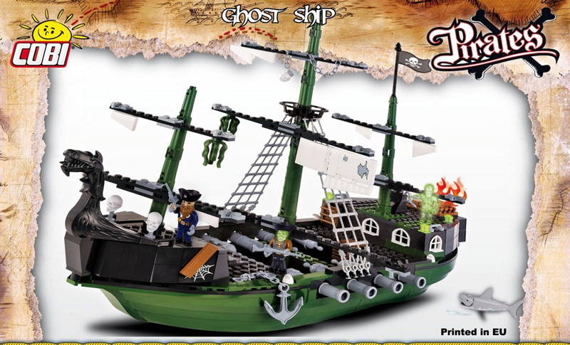 COBI Classics Piraten Ghost Ship 6017