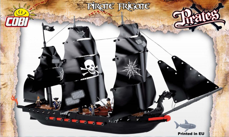 COBI Classics Piraten Pirate Frigate 6021