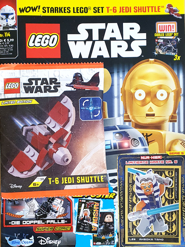 LEGO Star Wars Magazin 114 Heft komplett