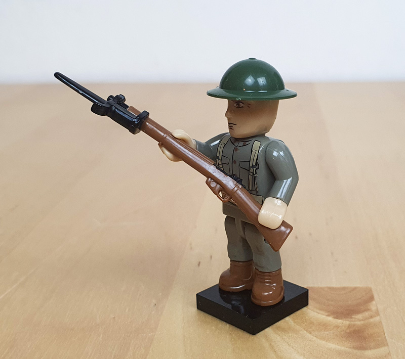 COBI Great War Minifiguren Set Battle Pack 2056 Brite Schräge Ansicht