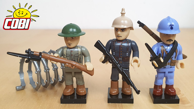 COBI Great War Minifiguren Set Battle Pack 2056 Titel