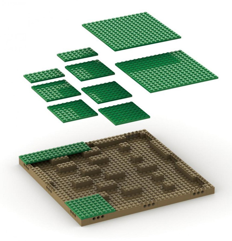 Modulares Landschaftssystem: Leermodul 108483