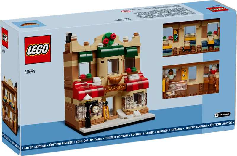 LEGO GWP Bäckerei 40696 Box Back