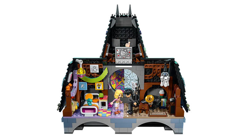 LEGo Wednesday Addams Studentenwohnheim 76781