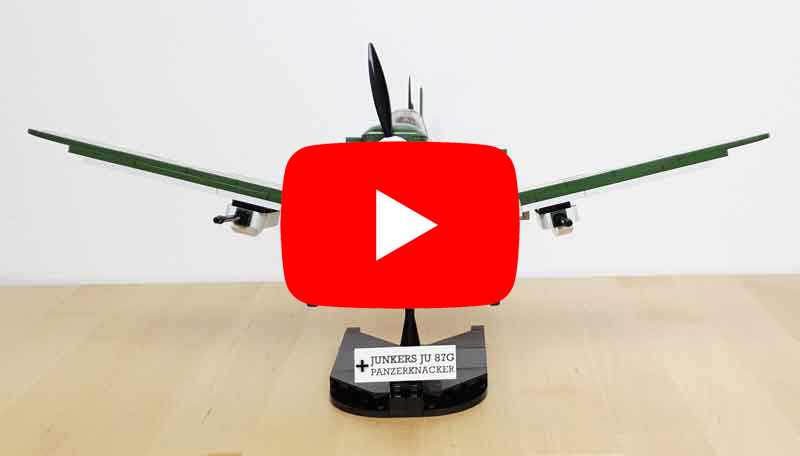 COBI 5700 Junkers Panzerknacker Review Video Speed Build