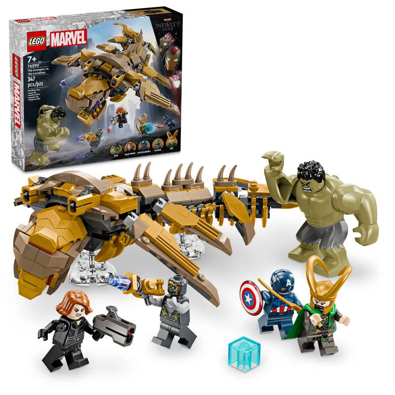 LEGO Avengers vs. Leviathan 76290 Set und Box