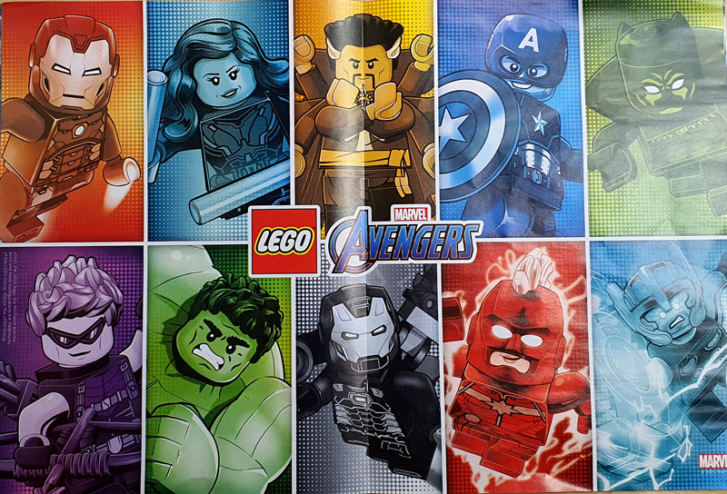 LEGO Marvel Avengers Heft 26 Doppelposter