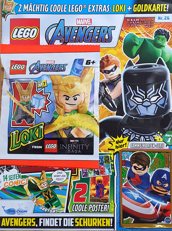 LEGO Marvel Avengers Heft 26 komplett