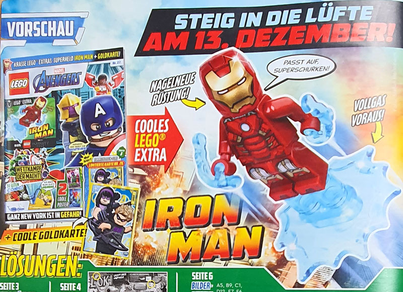 LEGO Marvel Avengers Heft 26 Vorschau