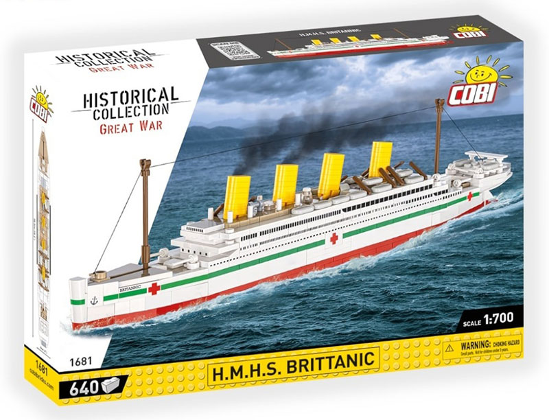 COBI 1681 Brittanic Box Front