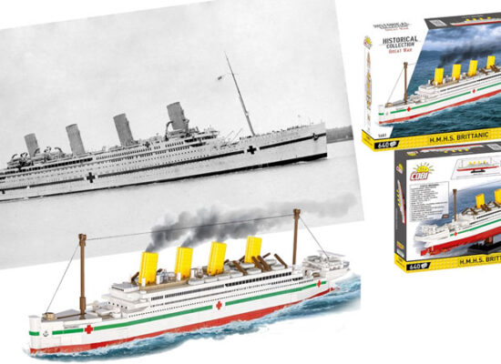 COBI 1681 HMHS Britannic offiziell angekündigt: Alle Bilder und Details