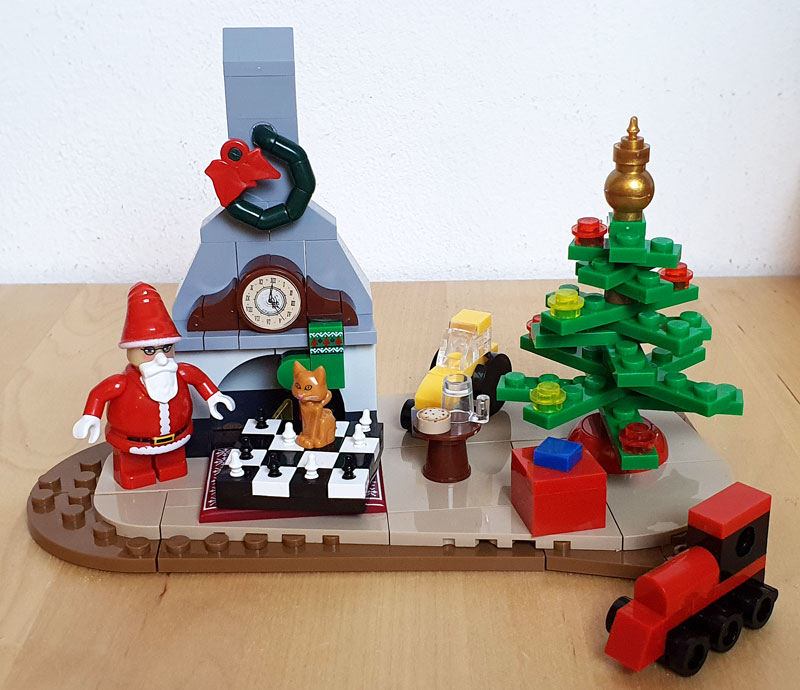 COBI 20007 Christmas Eve Set gebaut